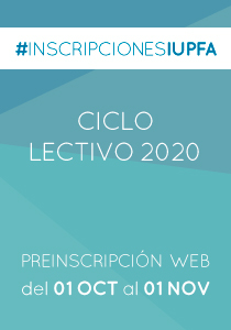 #INSCRIPCIONESIUPFA 2020